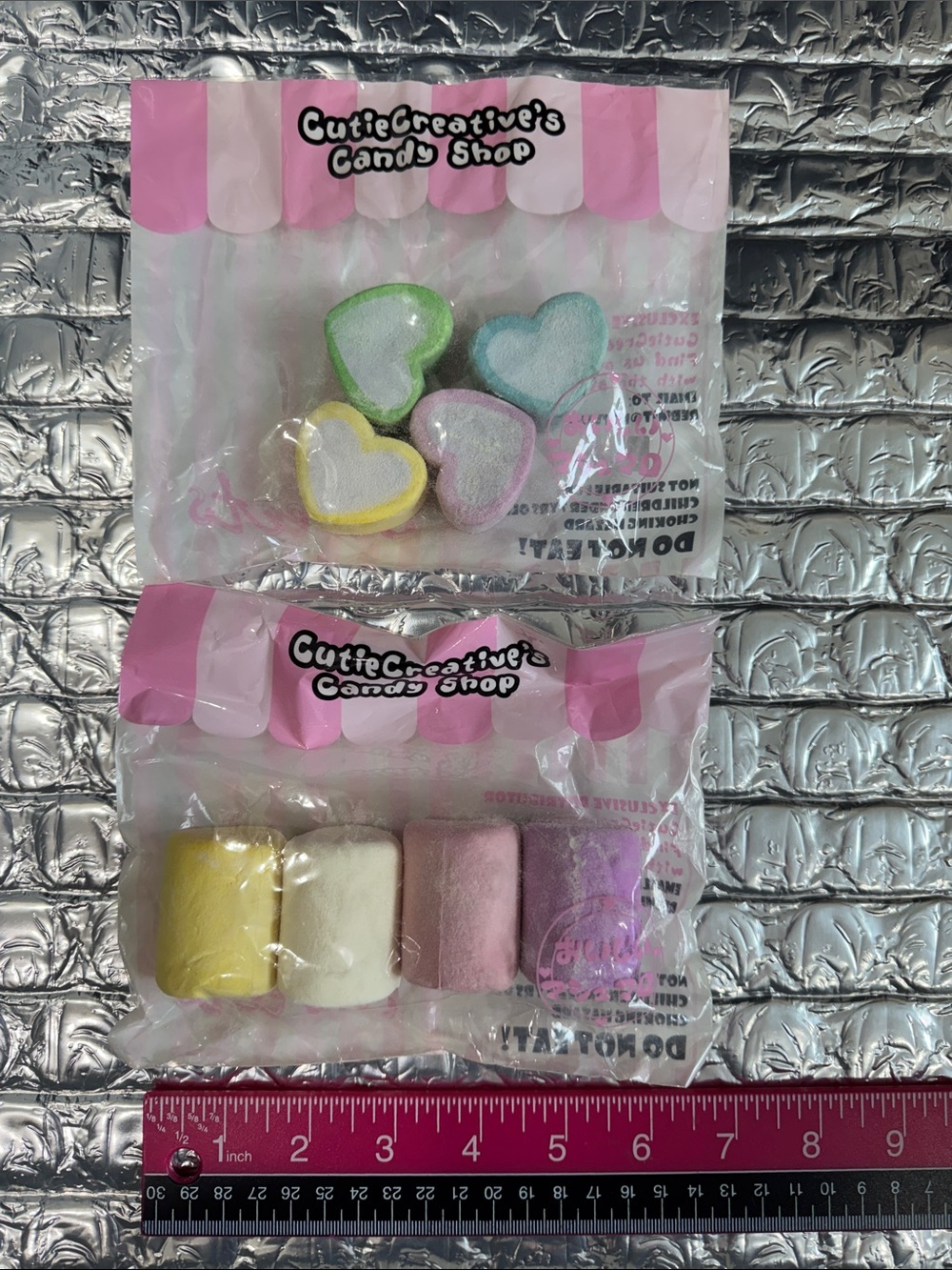Cutie Creative Marshmallow Squishy Two Pack Hearts Regular 2017 - Picture 5 of 7